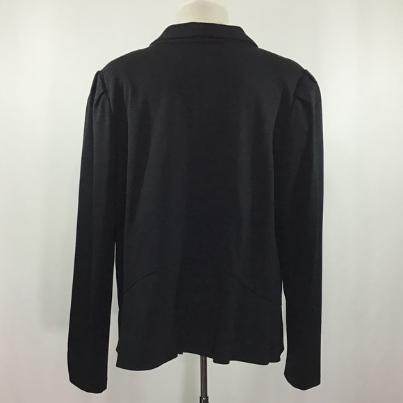 LOGO by Lori Goldstein Black Blazer - Picture 6 of 12